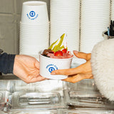 8 oz. Custom Printed Recyclable Paper Food Container