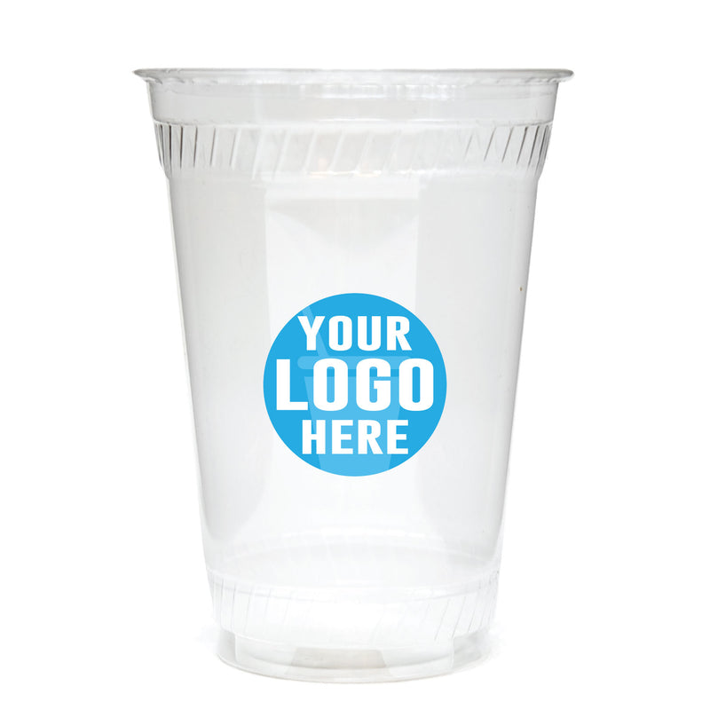 24 oz. Custom Printed Compostable Plastic Cup - THE CUP STORE
