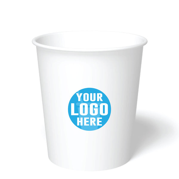 24 oz. Custom Printed Recyclable Paper Food Container - THE CUP STORE