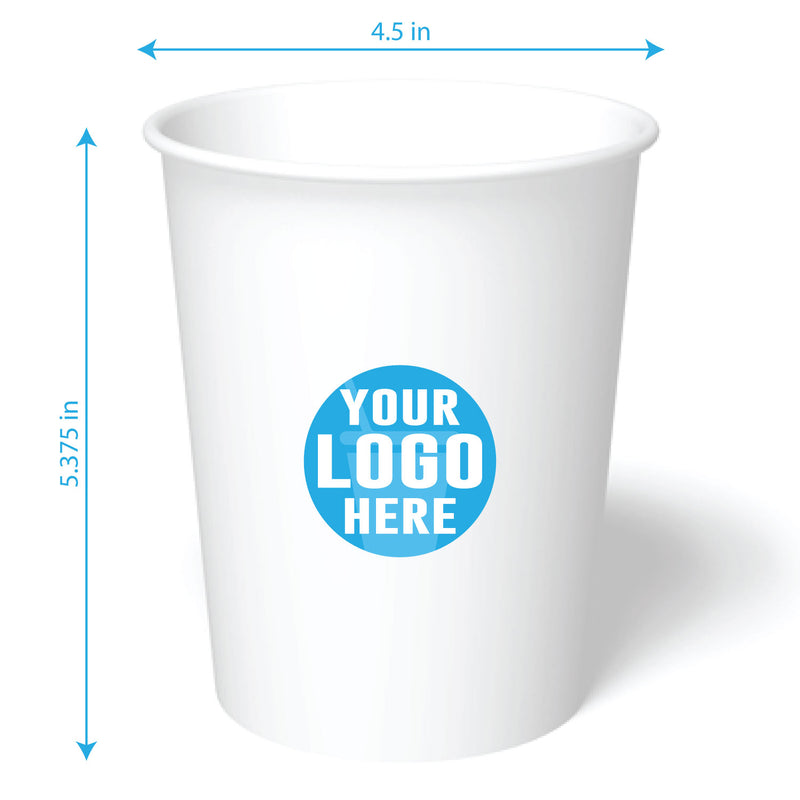 32 oz. Custom Printed Recyclable Paper Food Container - THE CUP STORE