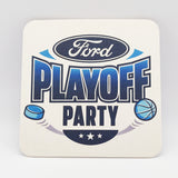 4' Custom Printed Medium Weight Square Coaster - THE CUP STORE