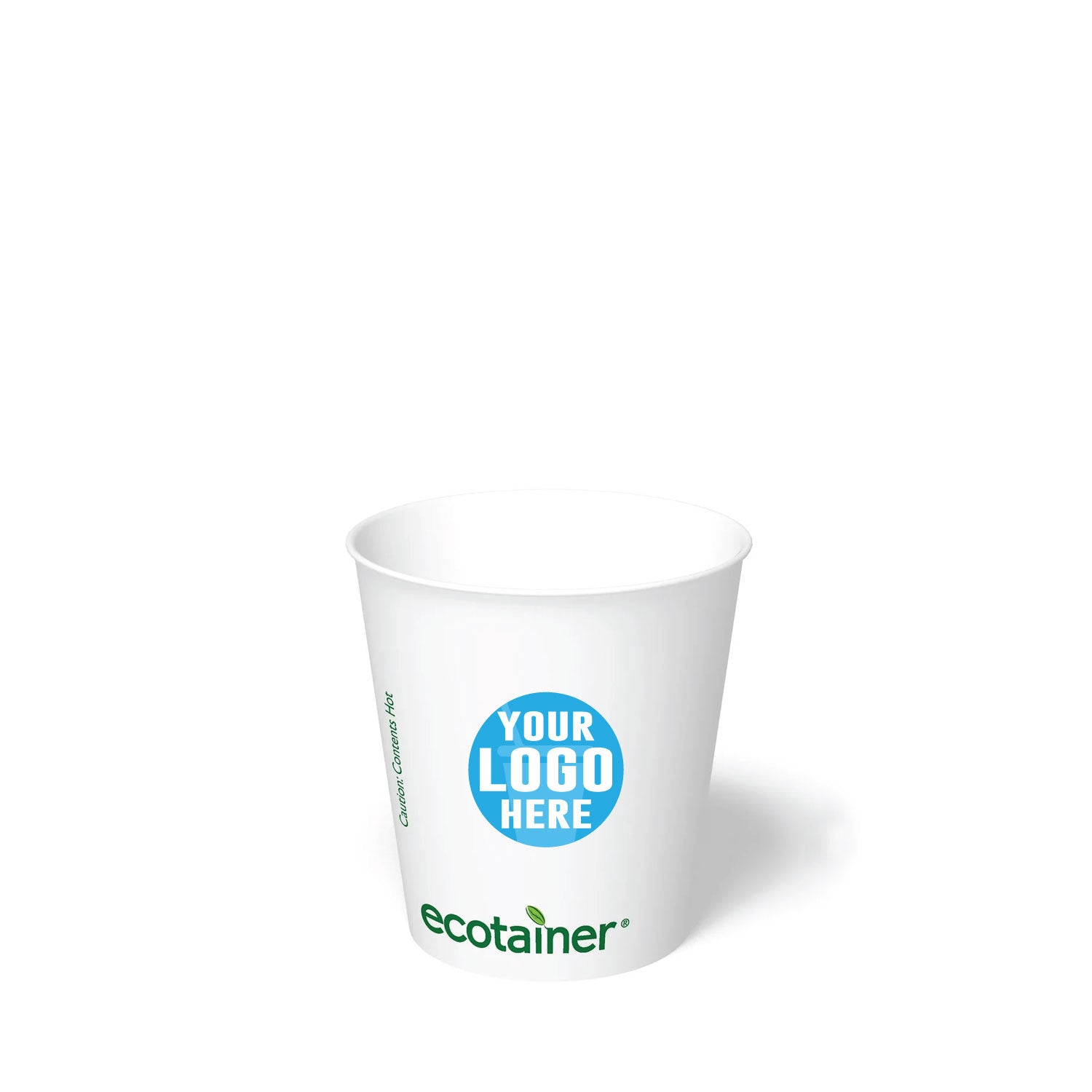 4 oz. Custom Printed Compostable Paper Cup | THE CUP STORE