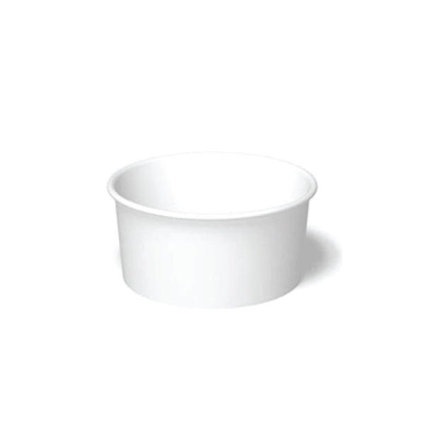 6 oz. Blank Recyclable Paper Food Container - THE CUP STORE