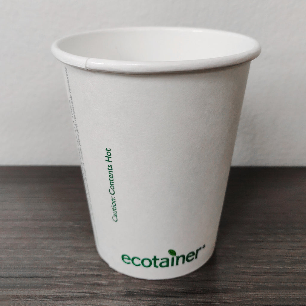 8 oz. Blank Compostable Paper Cup | THE CUP STORE