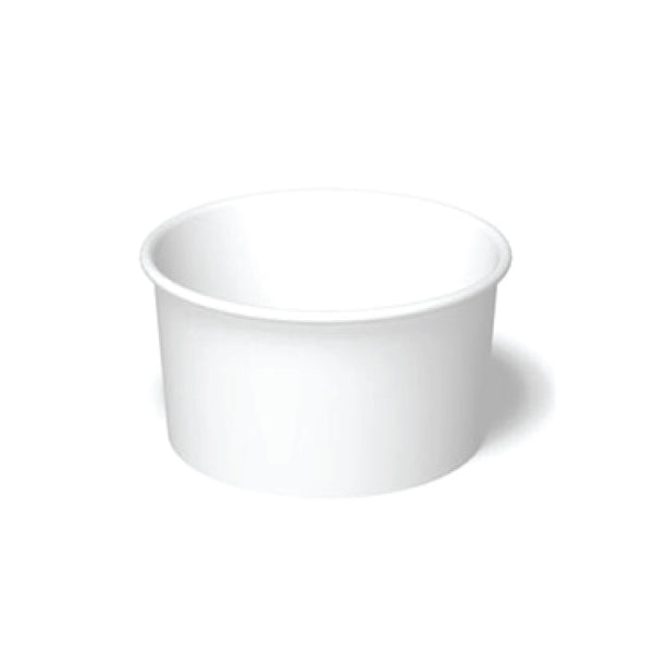 16oz Disposable White Paper Soup Containers Ice-Cream Paper Cup