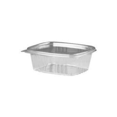 8 oz. Plastic Hinged Food Container