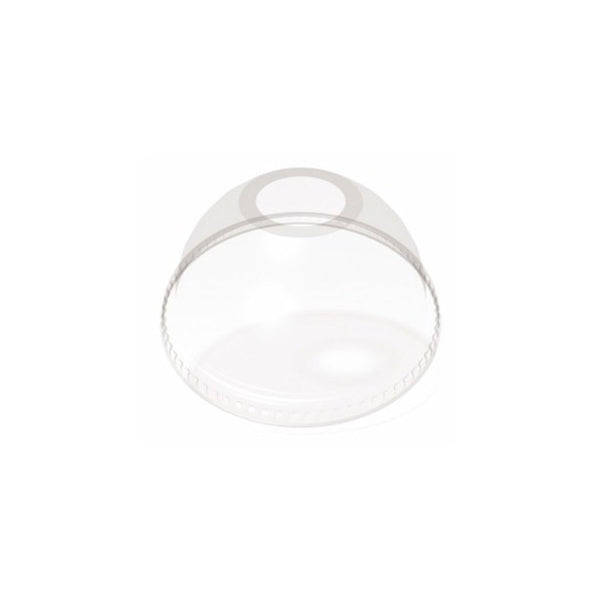 Dome Lid For 10 oz. Recyclable Plastic Cup - THE CUP STORE