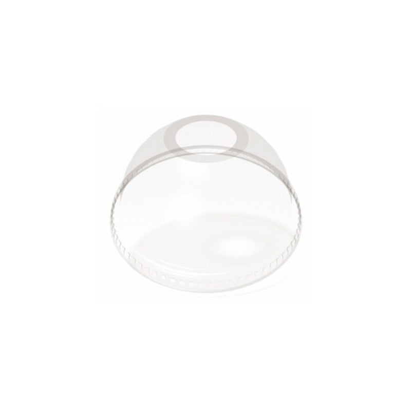 Dome Lid For 10 oz. Recyclable Plastic Cup - THE CUP STORE