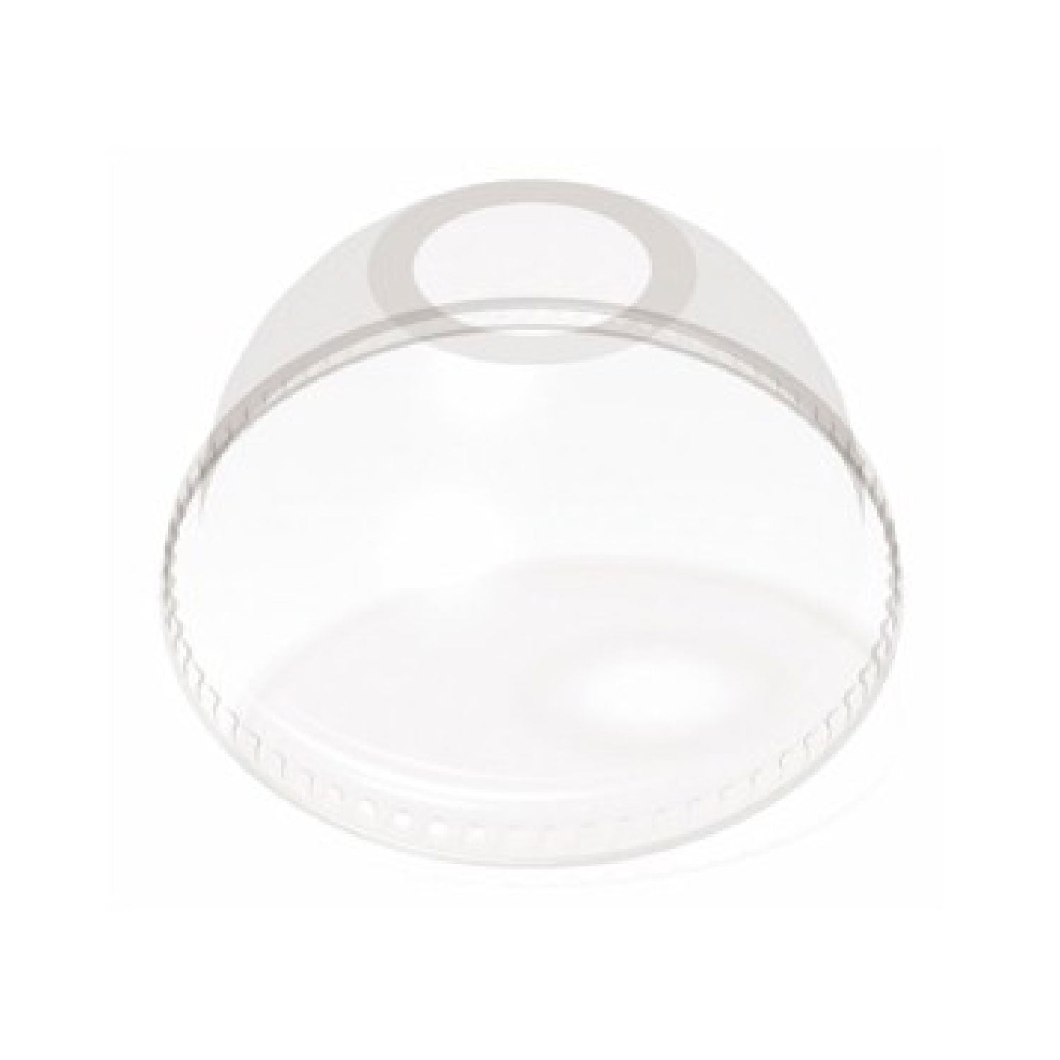 20oz Crystal Clear Plastic Cups With Dome lids and Paper Straws - For —  thatpaperstore
