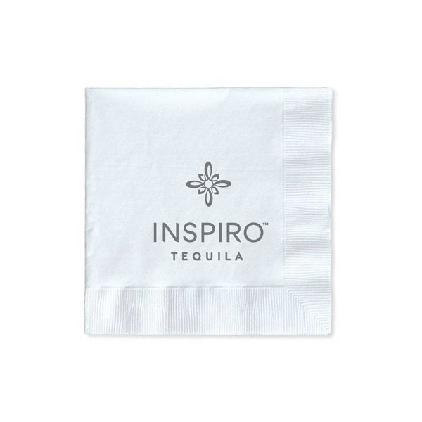 Custom Printed Premium 3-PLY White Beverage Napkin - THE CUP STORE