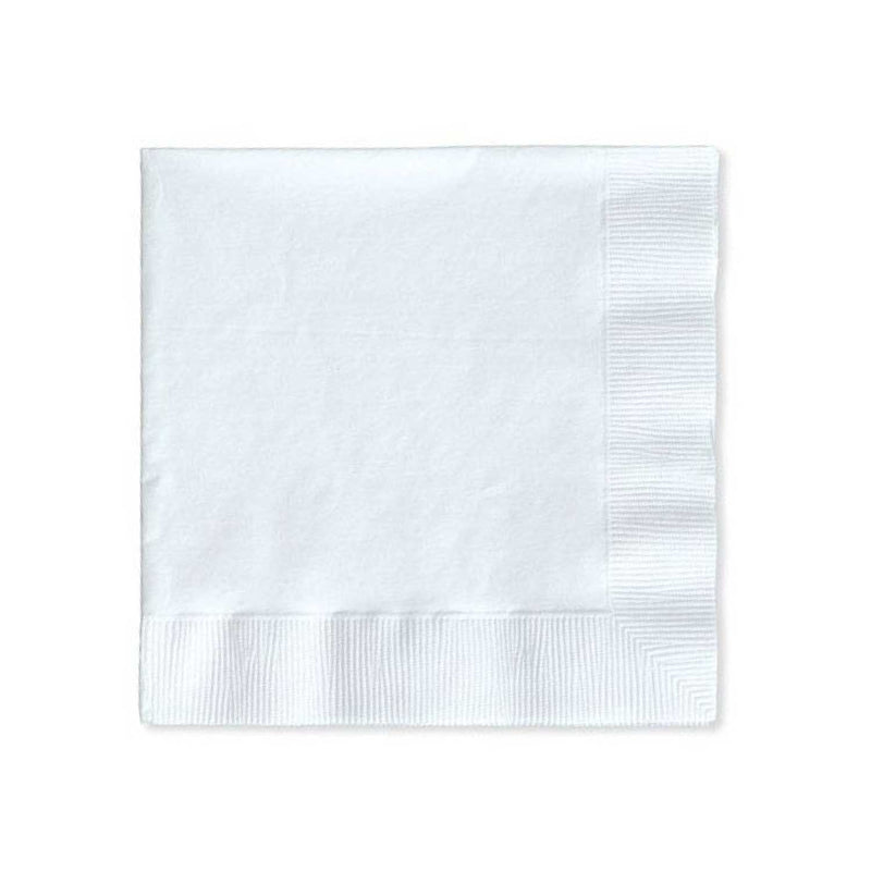 Blank Premium 3-PLY White Lunch Napkin - THE CUP STORE