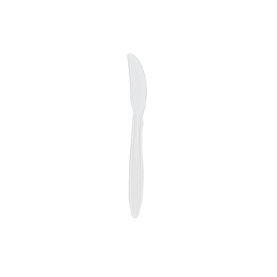 White Plastic Knife